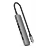 Satechi ST-P6SM USB Type-C Hub 10000 Mbit/s Grey