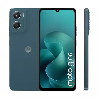 Motorola moto g06 17.5 cm (6.88 inch) Dual SIM Android 15 4G USB Type-C 4 GB 256 GB 5200 mAh Blue