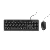 Trust Primo keyboard Mouse included Office USB German Black