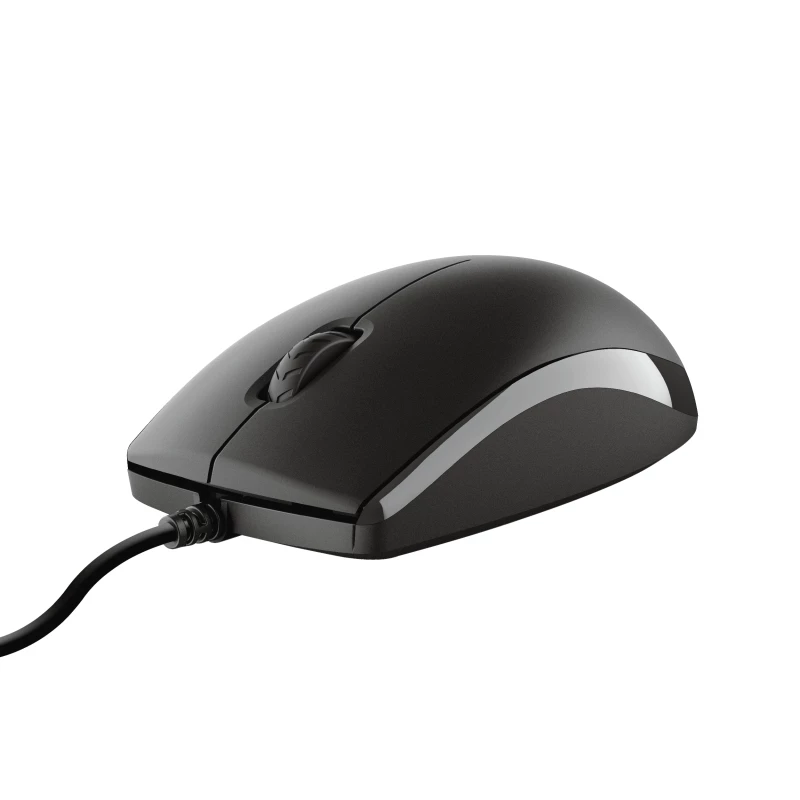 Trust Primo keyboard Mouse included Office USB German Black