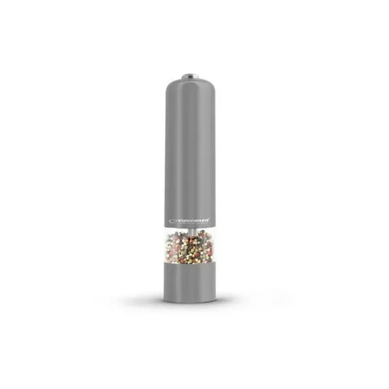 Esperanza Malabar EKP001E Electric Salt and Pepper Grinder, Gray