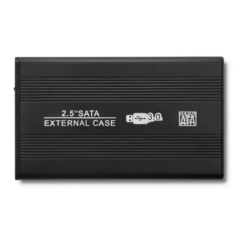 HDD/SSD enclosure QOLTEC 51861 for 2.5 inch SATA3 drives, USB 3.0, black