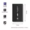 HDD/SSD enclosure QOLTEC 51861 for 2.5 inch SATA3 drives, USB 3.0, black