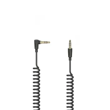 Audio cable Hama Flexi-Slim 1.5m 3.5mm Male to Male Black