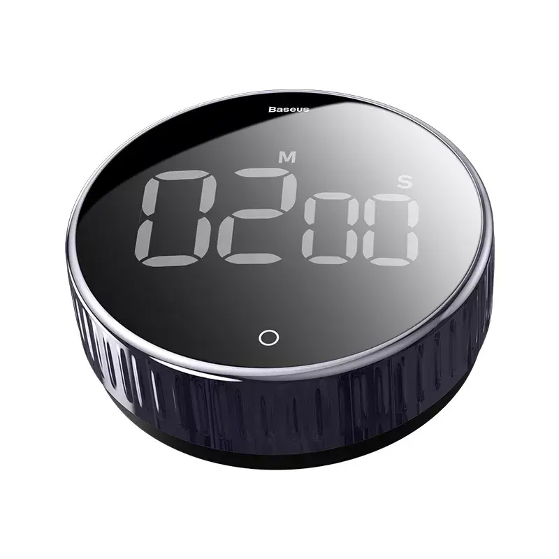 Daily timer Baseus Heyo rotation countdown Black Digital