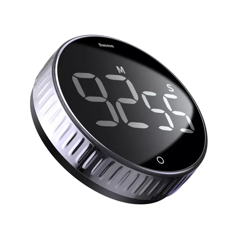 Daily timer Baseus Heyo rotation countdown Black Digital
