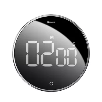 Daily timer Baseus Heyo rotation countdown Black Digital