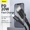Lightning cable Baseus CATLGD-A01 2m Black