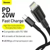 Lightning cable Baseus CATLGD-A01 2m Black