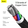 Lightning cable Baseus CATLGD-A01 2m Black