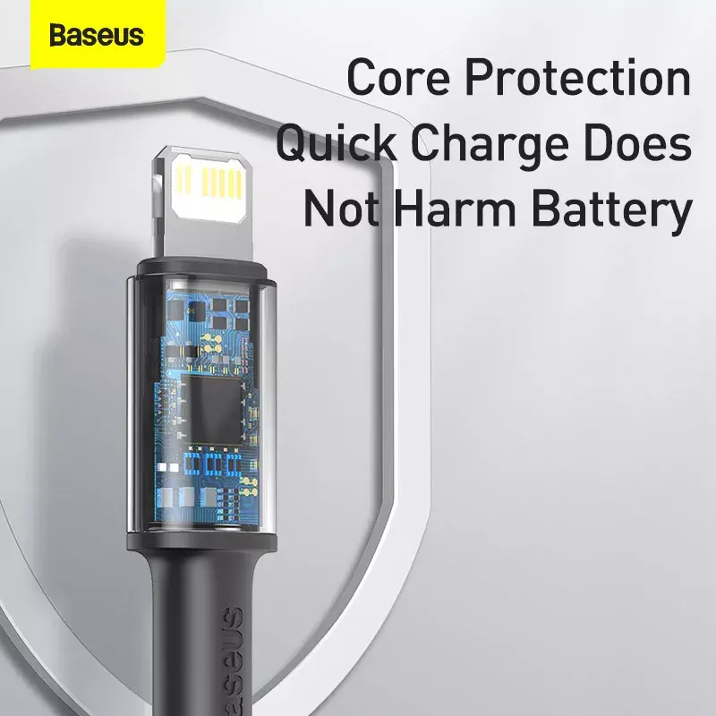 Lightning cable Baseus CATLGD-A01 2m Black