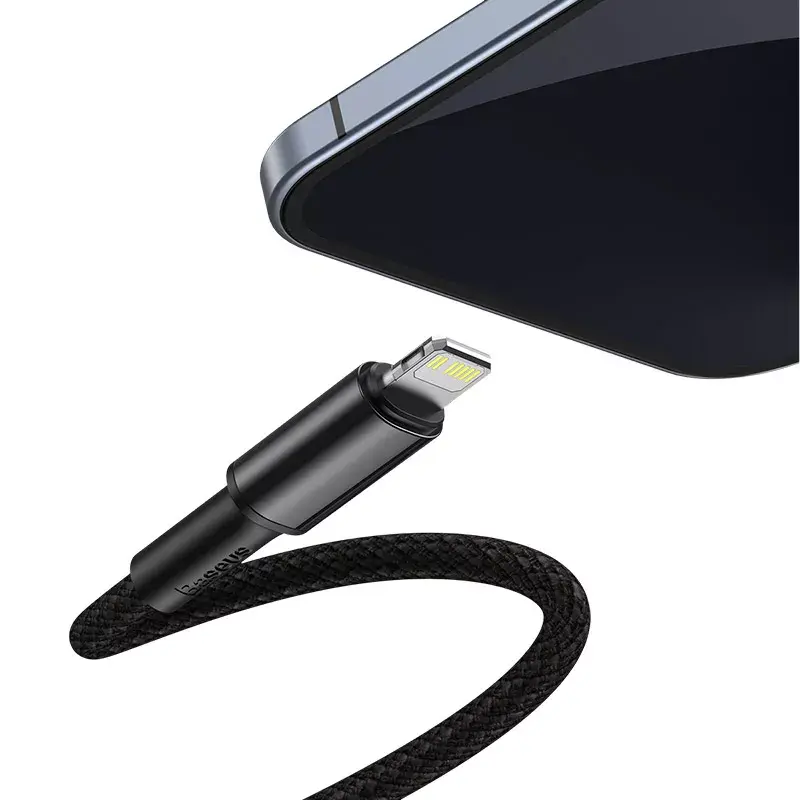 Lightning cable Baseus CATLGD-A01 2m Black