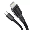 Lightning cable Baseus CATLGD-A01 2m Black