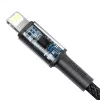 Lightning cable Baseus CATLGD-A01 2m Black