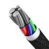 Lightning cable Baseus CATLGD-A01 2m Black