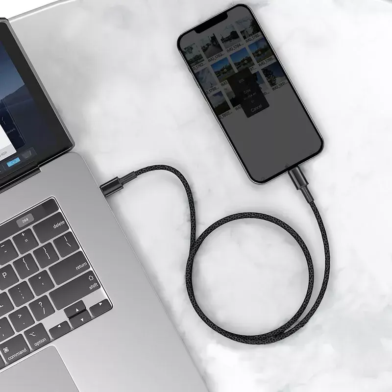 Lightning cable Baseus CATLGD-A01 2m Black