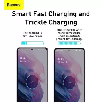 Baseus Super Si Indoor Charger White Fast Charging 12V 1xUSB-C