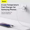 Baseus Super Si Indoor Charger White Fast Charging 12V 1xUSB-C