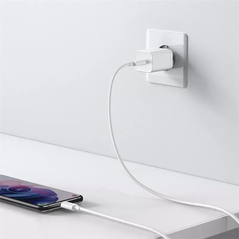 Baseus Super Si Indoor Charger White Fast Charging 12V 1xUSB-C