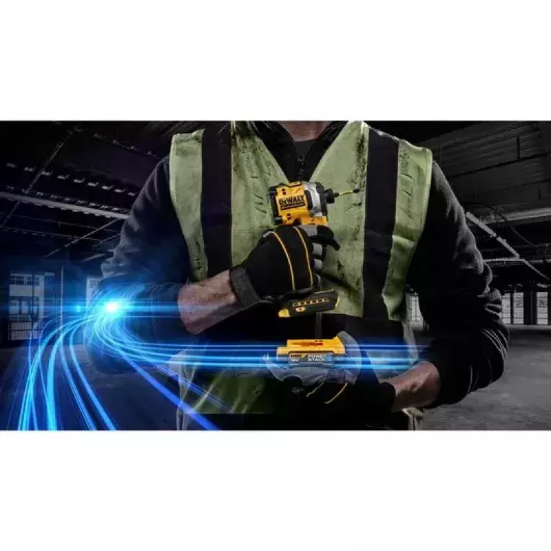 Impact Driver DeWALT DCF850E2T-QW 3250 RPM, 18V, 2 Batteries