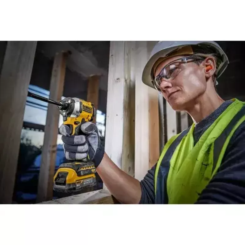 Impact Driver DeWALT DCF850E2T-QW 3250 RPM, 18V, 2 Batteries