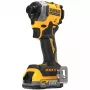 Impact Driver DeWALT DCF850E2T-QW 3250 RPM, 18V, 2 Batteries