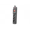 Power strip ARMAC Multi M3 — 3 outlets, 5 m cable, black