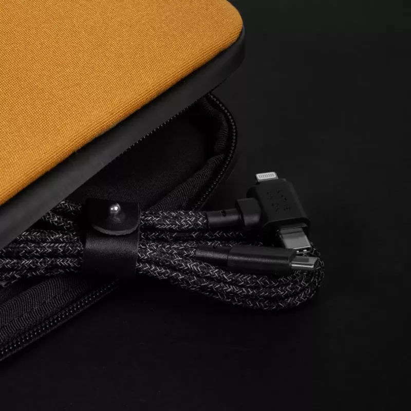 USB cable Native Union Belt Cable Duo 1.5 m USB‑C to USB‑C/Lightning Black