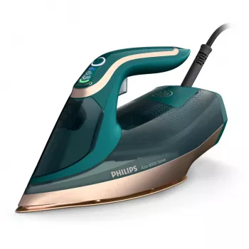 Steam iron Philips DST8030/70 — 3000 W, SteamGlide Elite soleplate, 0.35 L tank, 1.78 kg, vertical steam, green