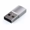 Satechi ST-TAUCS cable gender changer USB-A USB-C Silver