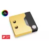 Water block EK Water Blocks Brass Copper Black Gold