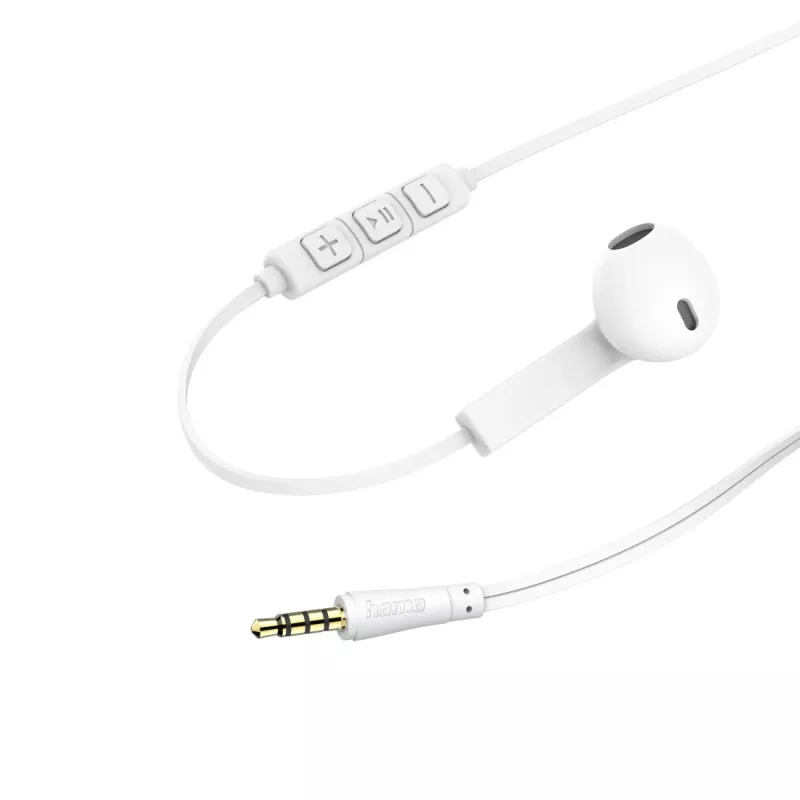 Hama Advance Headset Wired In-ear Calls/Music White