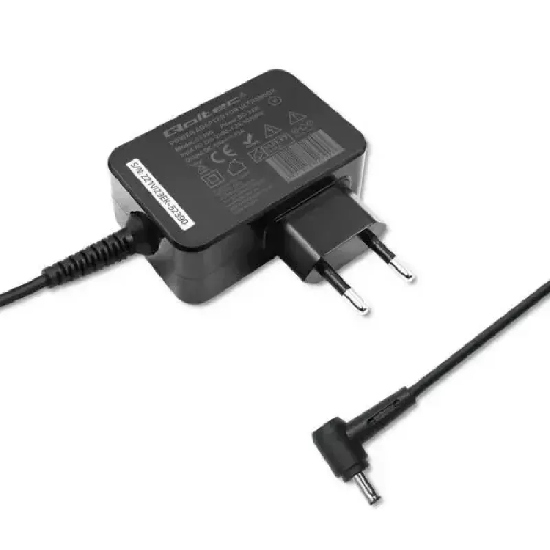 Charger Qoltec 52408 Indoor AC Laptop 19V 2.1A Black