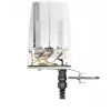 Omni-directional network antenna QuWireless QuSpot AX10S, 2.4–2.5 / 4.7–6 GHz, max 7 dBi, PoE/LAN, vertical polarization