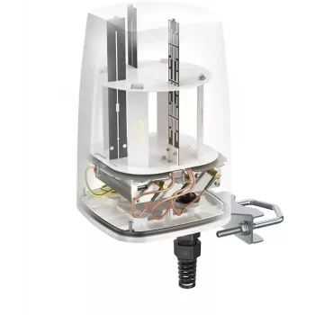 Omni-directional network antenna QuWireless QuSpot AX10S, 2.4–2.5 / 4.7–6 GHz, max 7 dBi, PoE/LAN, vertical polarization