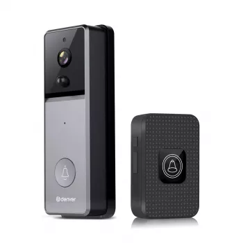 Doorbell kit Denver VDB-216 Black Grey