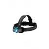 Headlamp Ledlenser MH7 Black Blue — rechargeable LED headlamp, 400 lumens, built-in battery