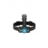 Headlamp Ledlenser MH7 Black Blue — rechargeable LED headlamp, 400 lumens, built-in battery