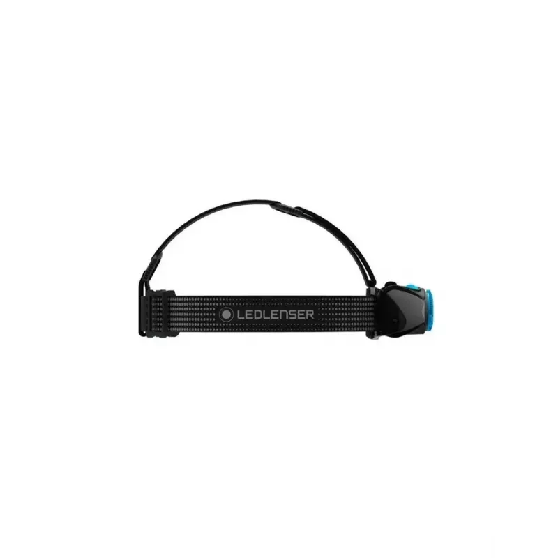 Headlamp Ledlenser MH7 Black Blue — rechargeable LED headlamp, 400 lumens, built-in battery