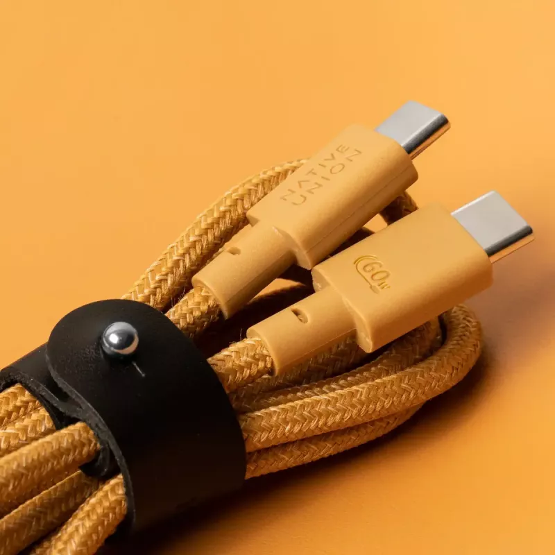 USB-C to USB-C cable native union Belt Cable 1.2 m Yellow