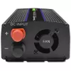 Power inverter QOLTEC Monolith 600 MS Wave 12V to 230V 600W, pure/sine or modified wave as specified