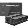 Power inverter QOLTEC Monolith 4000 MS Wave 12V to 230V 2000/4000W with USB