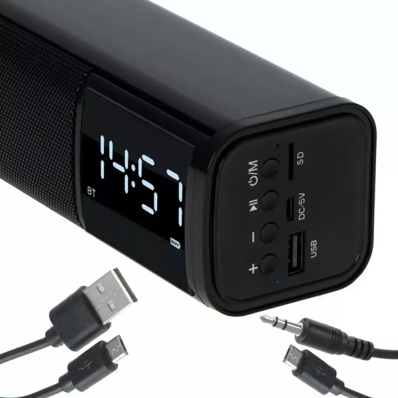 Portable Bluetooth speaker Adler AD 1191 5W, wireless, compact, black