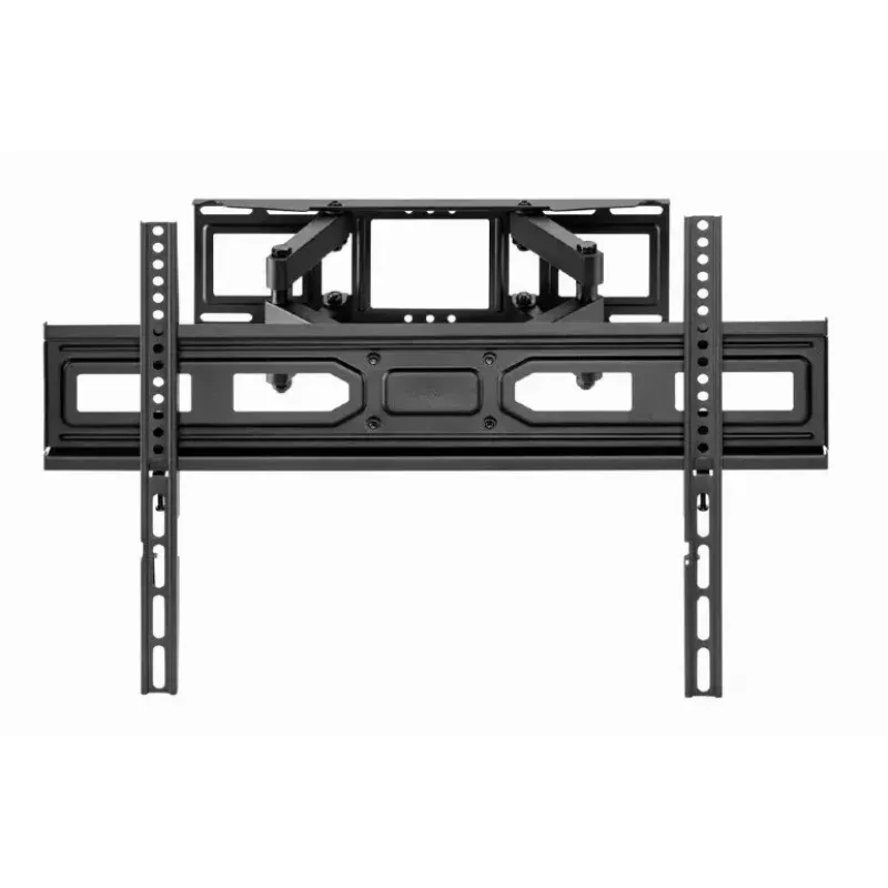 Floor TV mount Gembird WM-80ST-03 for 37 inch–80 inch screens, VESA 100x100–600x400, tilt -15°–3°, swivel ±60°, max load 40 kg, black