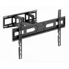 Floor TV mount Gembird WM-80ST-03 for 37 inch–80 inch screens, VESA 100x100–600x400, tilt -15°–3°, swivel ±60°, max load 40 kg, black