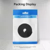 Hook & loop cable tie Vention KAABJ, nylon, 5 m x 11 mm, black