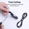 Hook & loop cable tie Vention KAABJ, nylon, 5 m x 11 mm, black