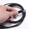 Hook & loop cable tie Vention KAABJ, nylon, 5 m x 11 mm, black