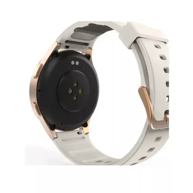 Hama Smartwatch 8900 3.3 cm (1.3 inch) AMOLED 42 mm Digital 466 x 466 pixels Touchscreen Gold GPS (satellite)