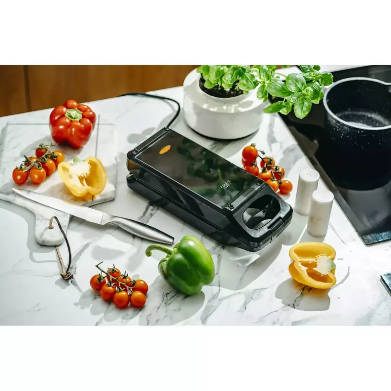 Multifunctional Grill Adler AD 3066 — Tabletop, 900 W, Black